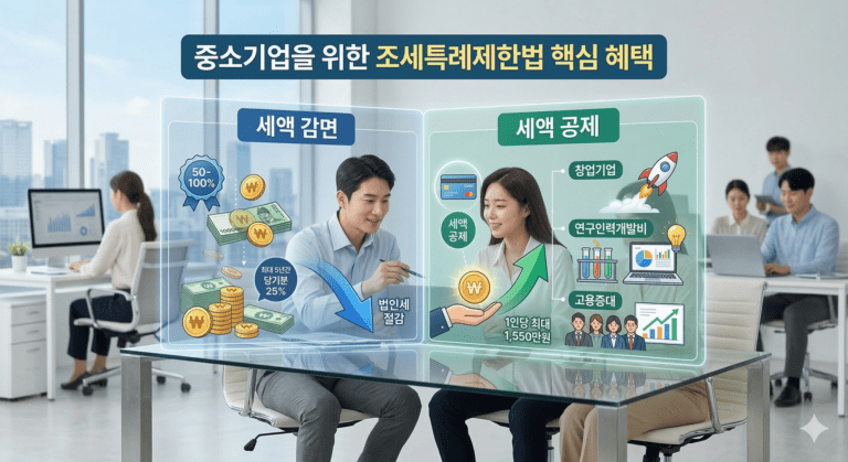 세액 공제 감면