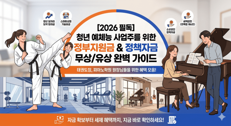 태권도장 정부지원금